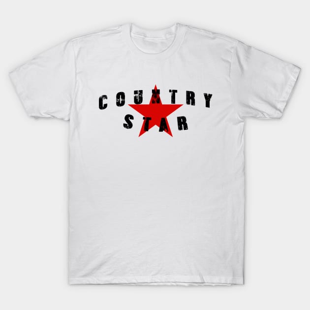 Country Star T-Shirt by AllAmerican